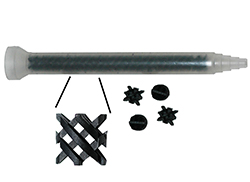 Figure  #3: Model GXP Plastic Disposable Static Mixer